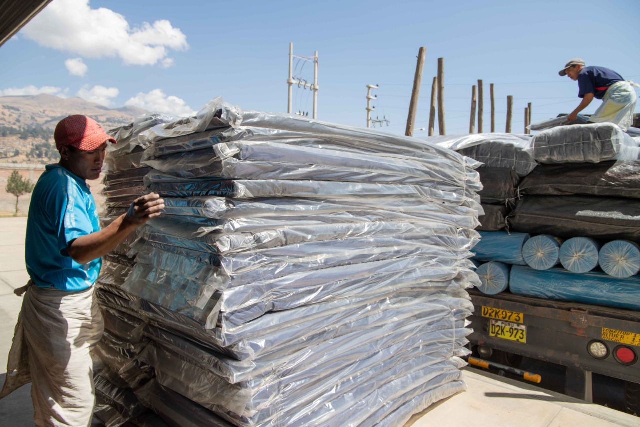 Llegan 30 toneladas de ayuda humanitaria para atender emergencias en Áncash