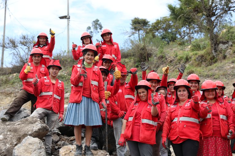 Ministerio de Trabajo generó empleo temporal en el 98 % de distritos del país