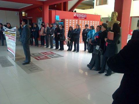 Trabajadores de Corte de Justicia de Áncash acatan paro de 42 horas 