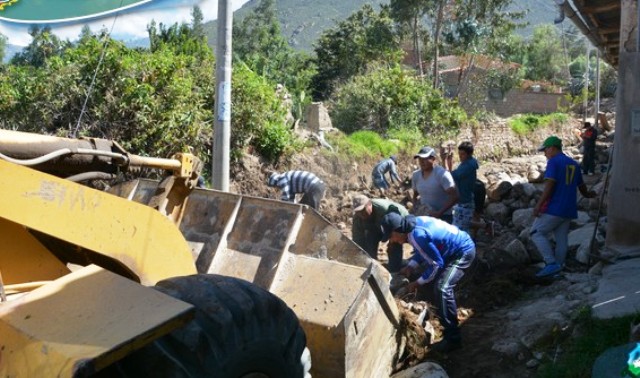 Huaylas: vecinos de Shocsha y municipio provincial realizan jornada de limpieza