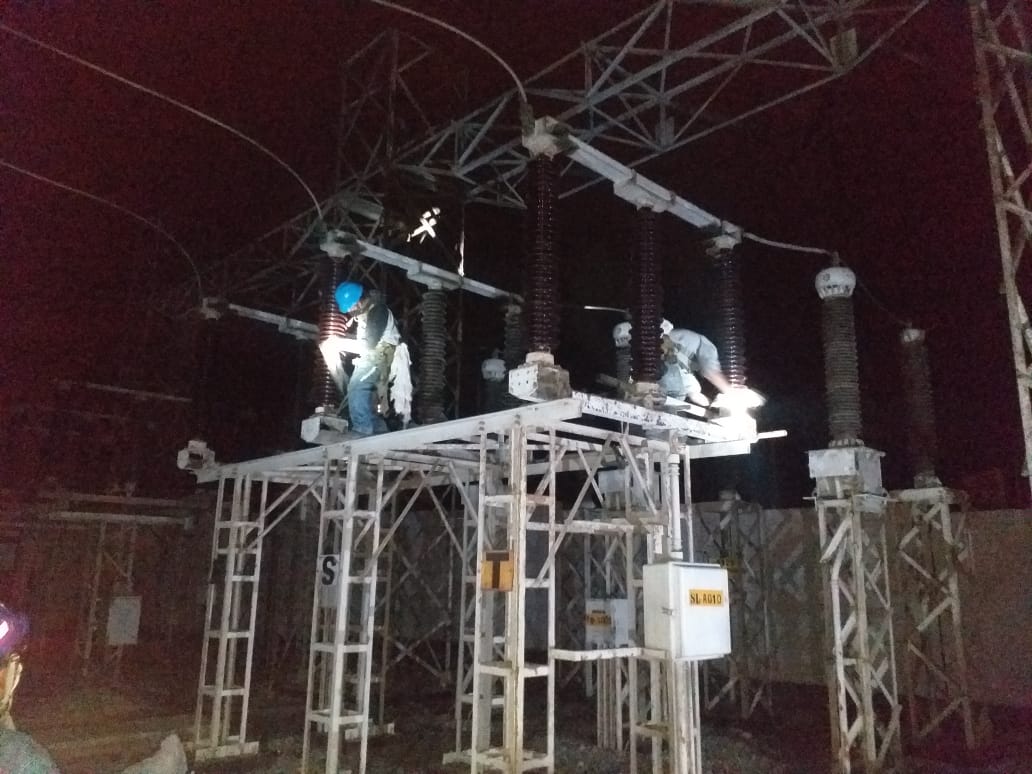 Huaraz: Hidrandina repone servicio eléctrico tras interrupción en subestación de transmisión de Chimbote