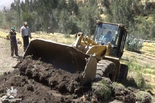 Huaraz: realizan mejoras en la vía de acceso al centro poblado de Macashca