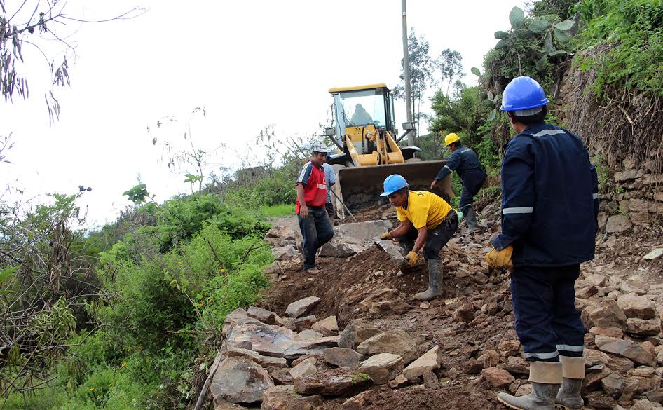  Continúan trabajos de rehabilitación de carreteras afectadas por lluvias en Pallasca