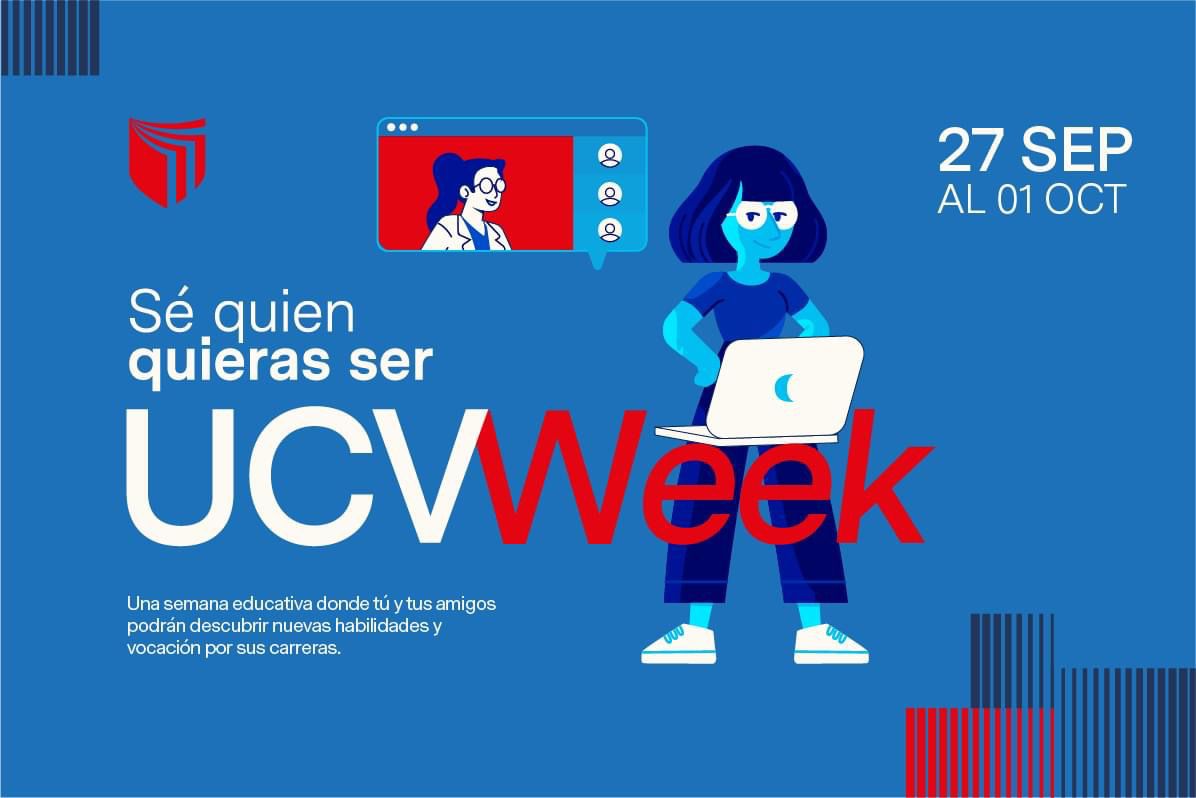 Unete al “UCV Week” y descubre tu verdadera vocación 