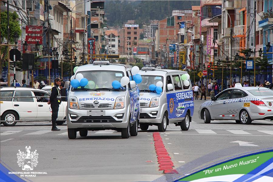 Huaraz: municipio consigue dos nuevos vehículos para fortalecer seguridad ciudadana