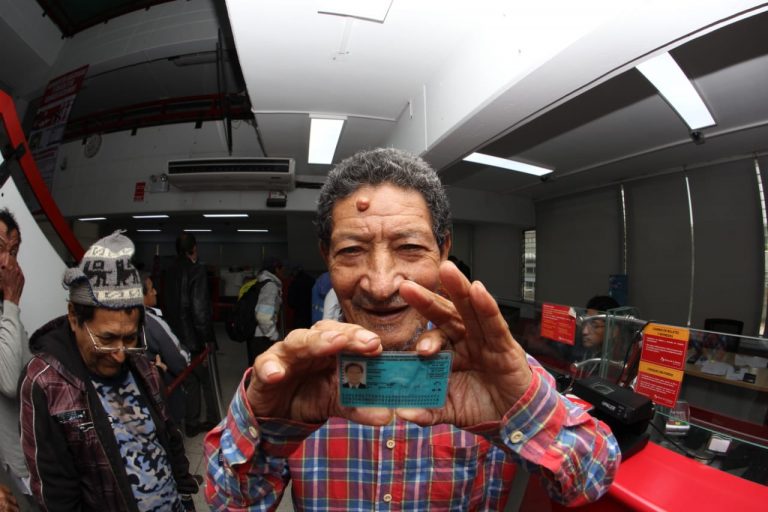 Más de 116 mil adultos mayores tramitaron por primera vez su DNI para ingresar a Pensión 65