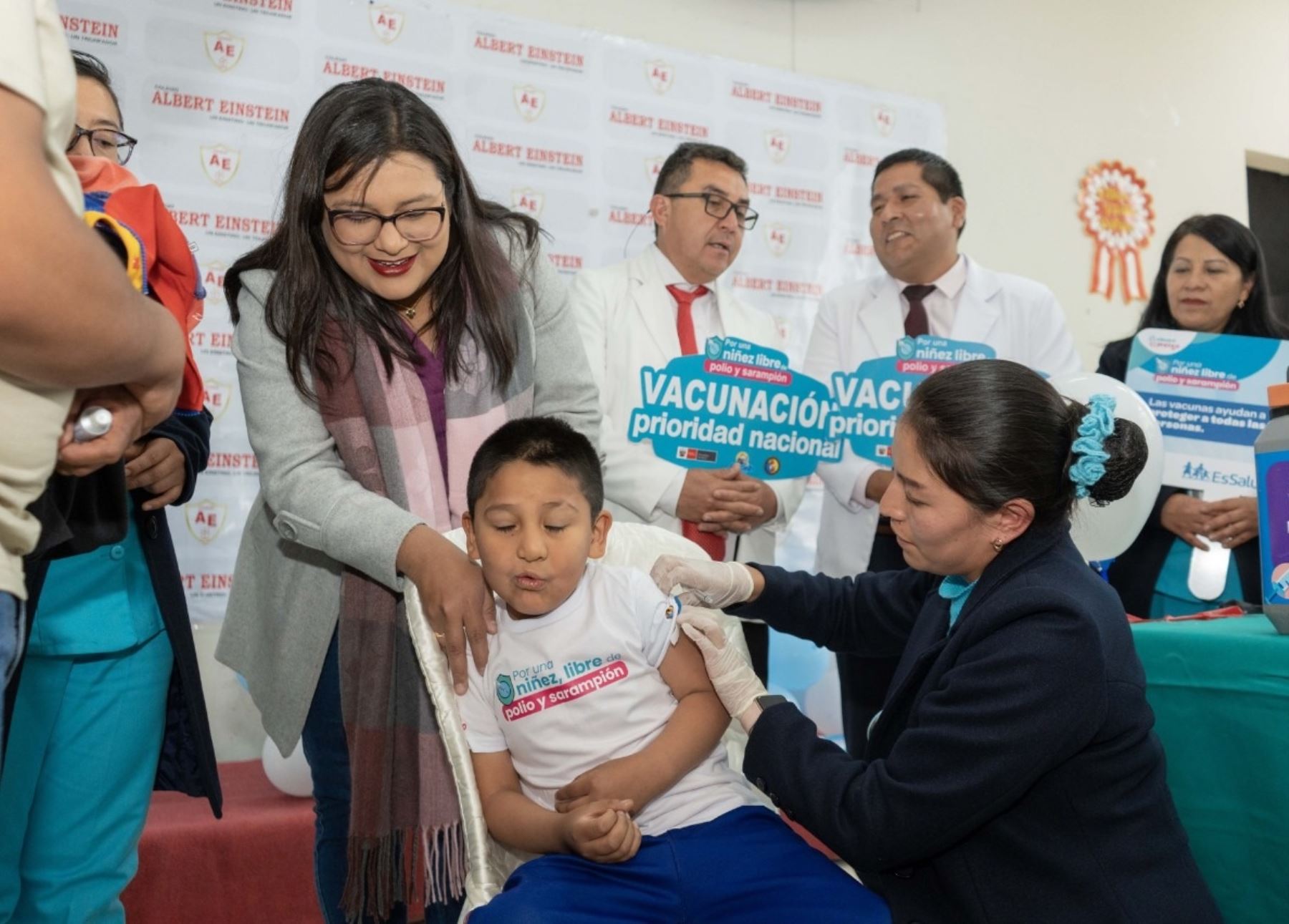 Áncash se suma a campaña y espera vacunar contra la polio y el sarampión a 100,000 menores
