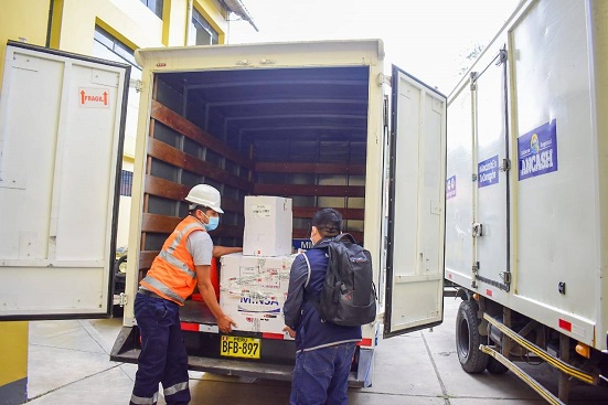 Ya están en Áncash las vacunas Pfizer para inmunizar a adultos mayores contra el covid-19