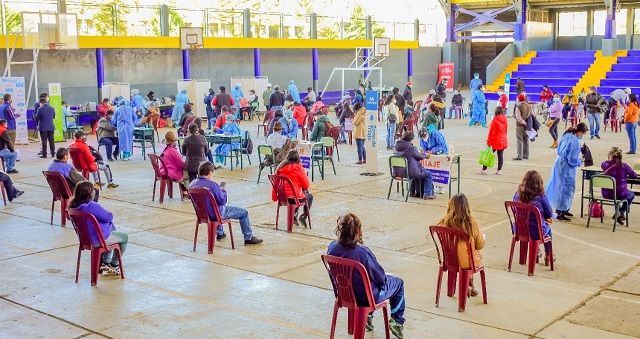 Se inició la vacunación a docentes de Huaraz contra la Covid-19