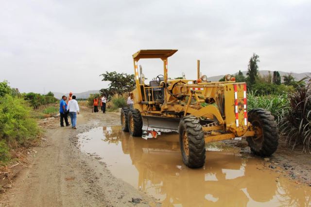 Casma: anuncian mantenimiento de caminos rurales en Valle San Rafael 
