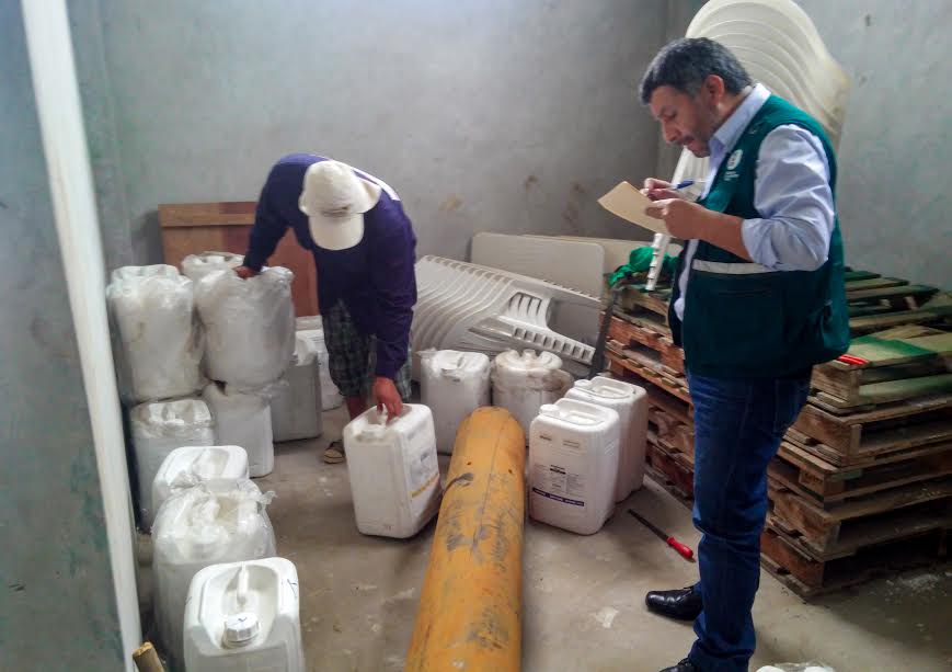 Ancash: Senasa realiza seguimiento y verificación de plaguicidas importados