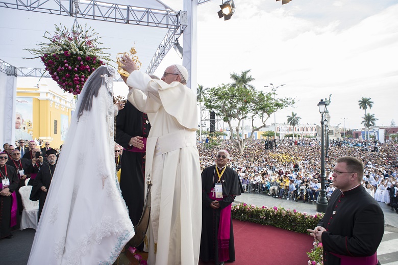 Celebrarán primer aniversario de la visita del Papa Francisco al Perú
