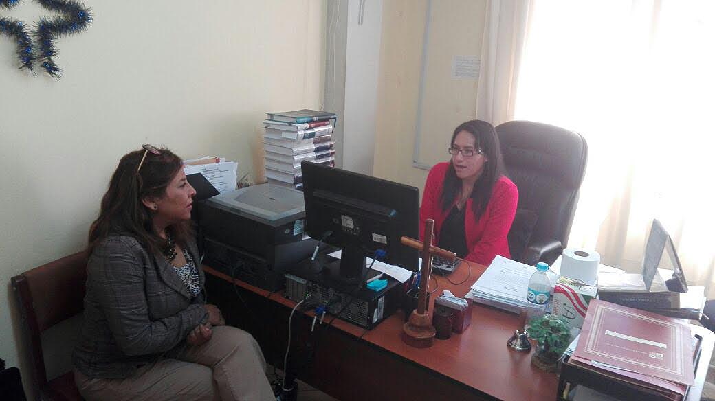   Equipo de Implementación del Código Procesal Penal visitó Corte de Áncash