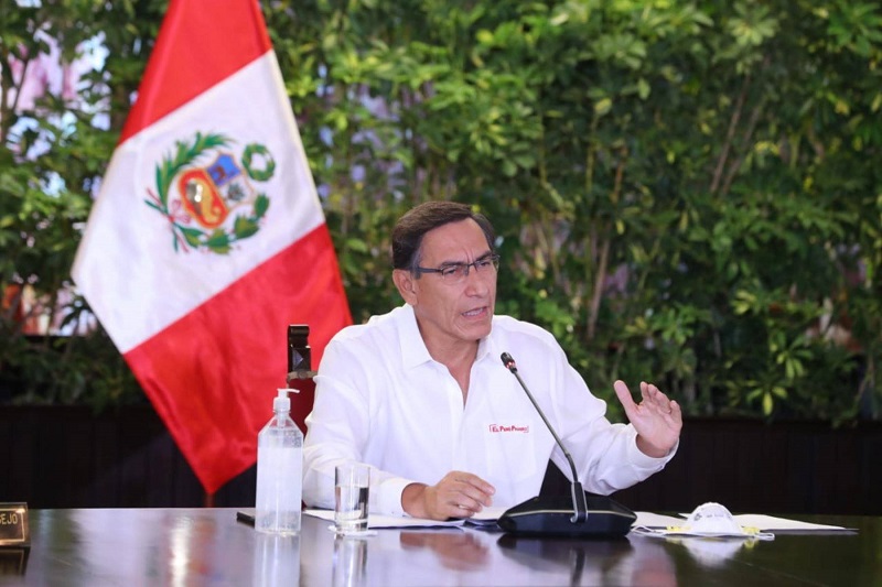 Vizcarra informará acciones frente al coronavirus en el día 16 de emergencia
