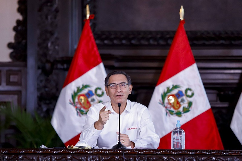 Presidente Vizcarra informará al mediodía medidas frente al coronavirus