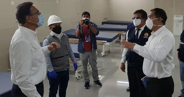 Empezará construcción de hospitales de Huaraz y Chimbote y producirán 400 mil dosis de ivermectina