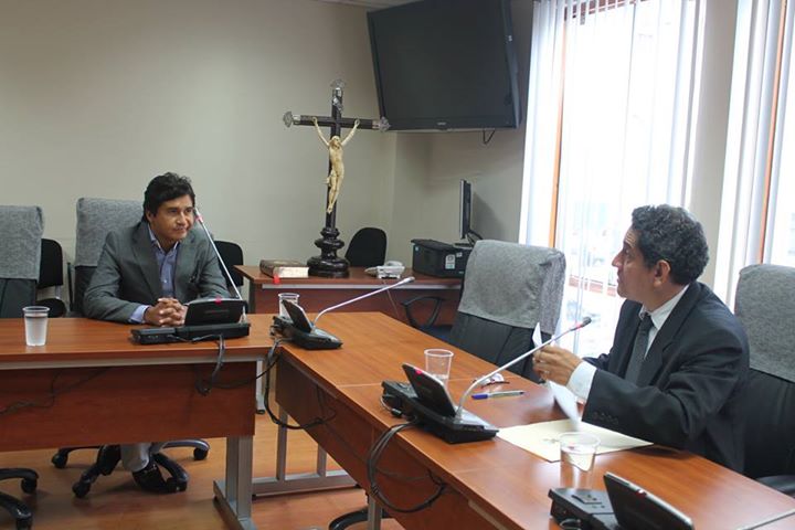 Ex alcalde Vladimir Meza respondió ante la Comisión Ancash