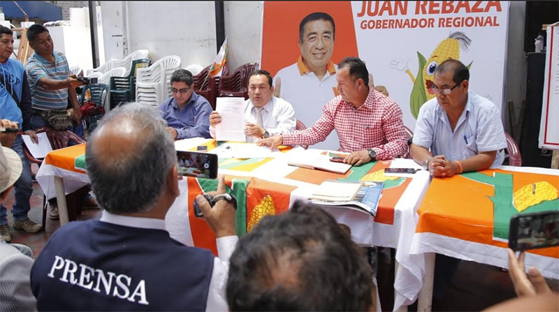 Voceros de movimiento político "El Maicito" denuncian guerra sucia