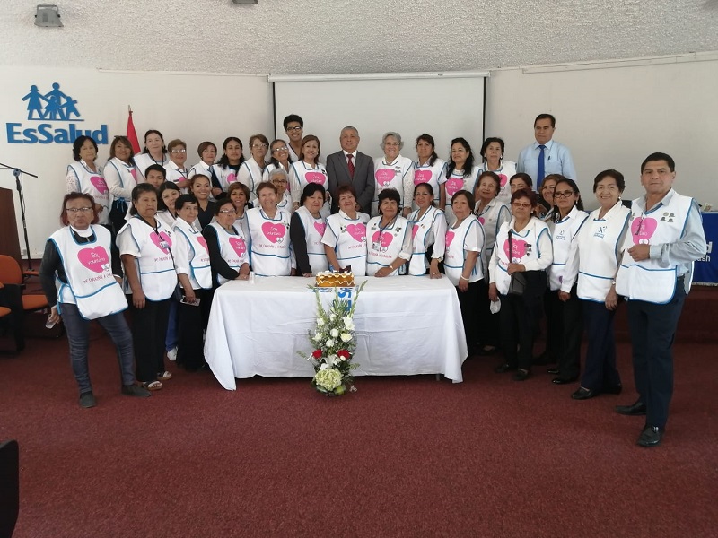 Voluntariado EsSalud en Áncash cumple 20 años de servicio al paciente