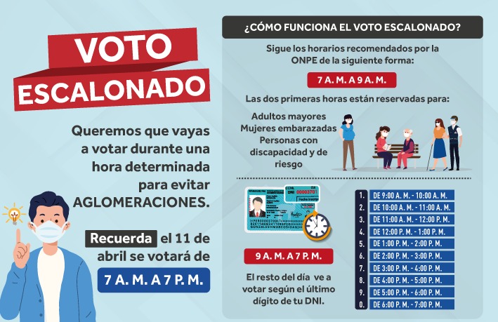 Jefe de la ONPE recomienda evitar aglomeraciones el día de la votación 