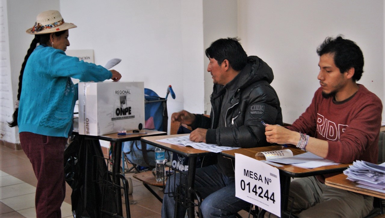 Más de 16 millones de electores sufragarán en segunda vuelta regional