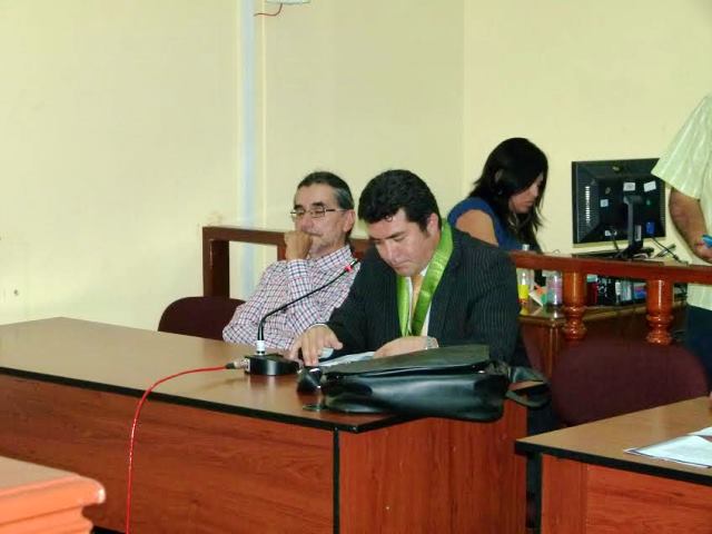 Audiencia por investigación a Waldo Ríos se realizó de forma accidentada