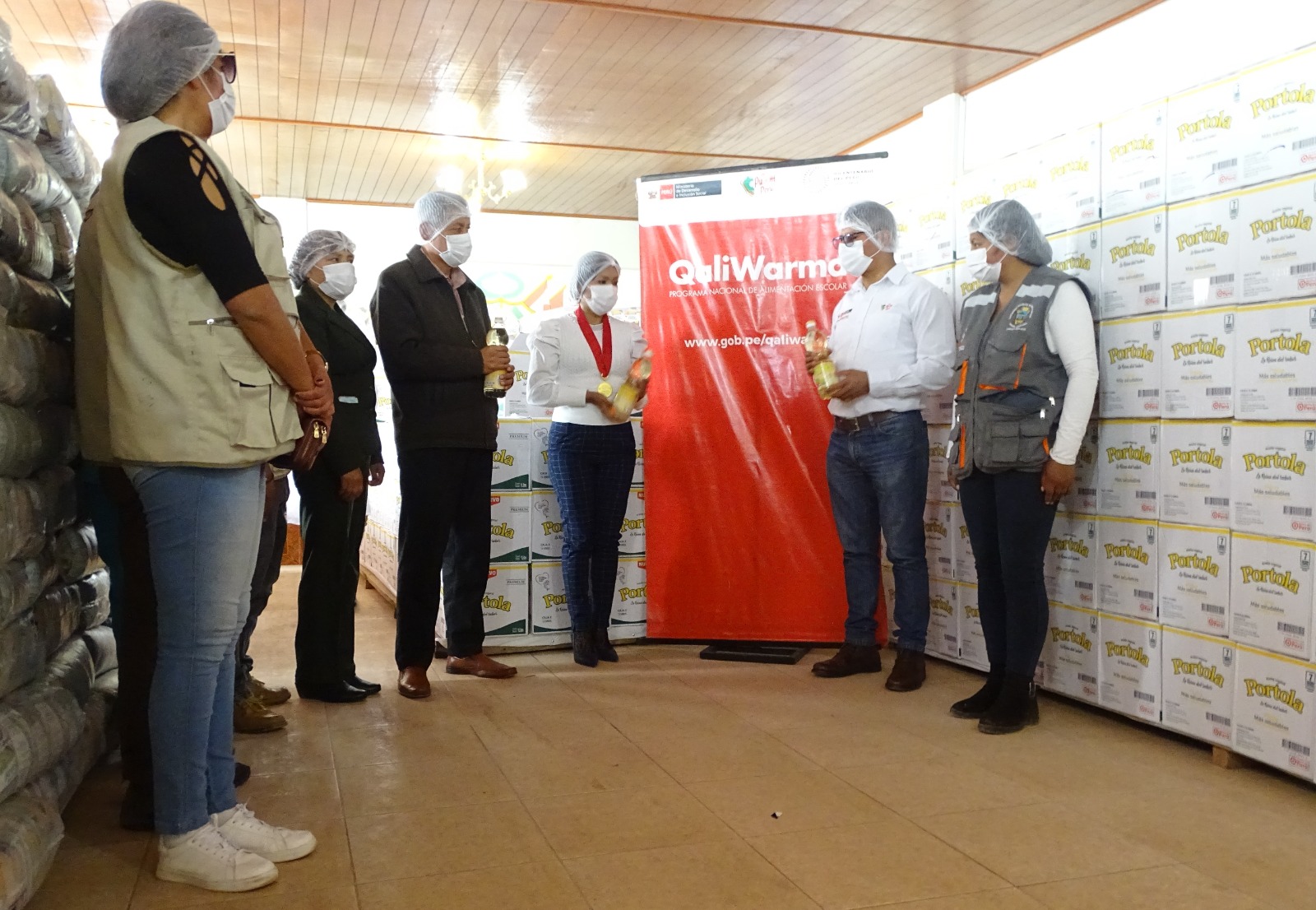 Áncash: Qali Warma entrega cerca de cien toneladas de alimentos a Municipalidad de Antonio Raymondi para atender a ollas comunes