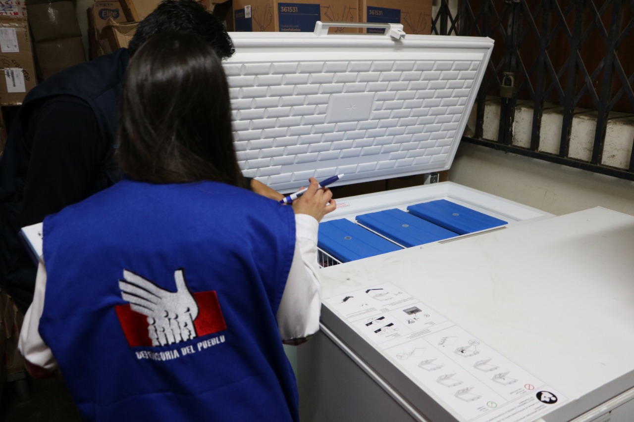 Defensoría del Pueblo supervisa jornada nacional de vacunación  