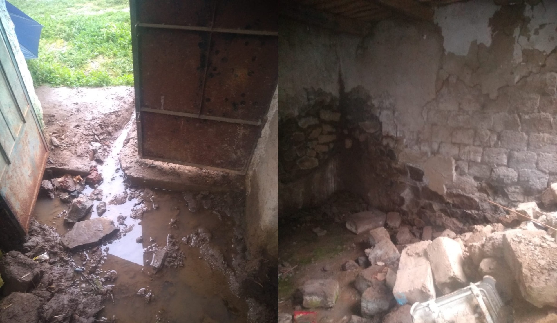 Áncash: intensas lluvias afectaron viviendas en Colcabamba, Huaraz