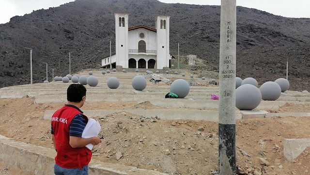 Áncash: detectan deficiencias en obra mirador del Cerro de la Juventud en Chimbote