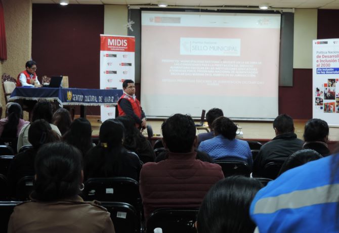 Áncash: municipalidades en articulación con Qali Warma fortalecerán servicio alimentario escolar