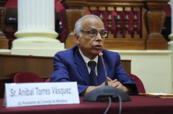 Pleno del Congreso rechazó inhabilitar a Aníbal Torres de la función pública por 10 años