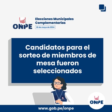Sepa cuál es la labor de los miembros de mesa en elecciones complementarias