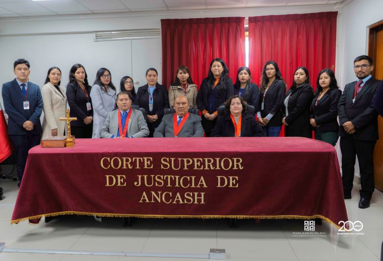 Áncash: reconforman la sala laboral de la Corte Superior de Justicia