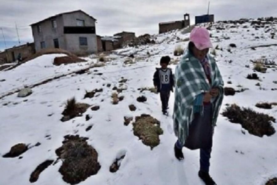 Alertan que 492 distritos andinos están en riesgo por descenso de temperatura nocturna