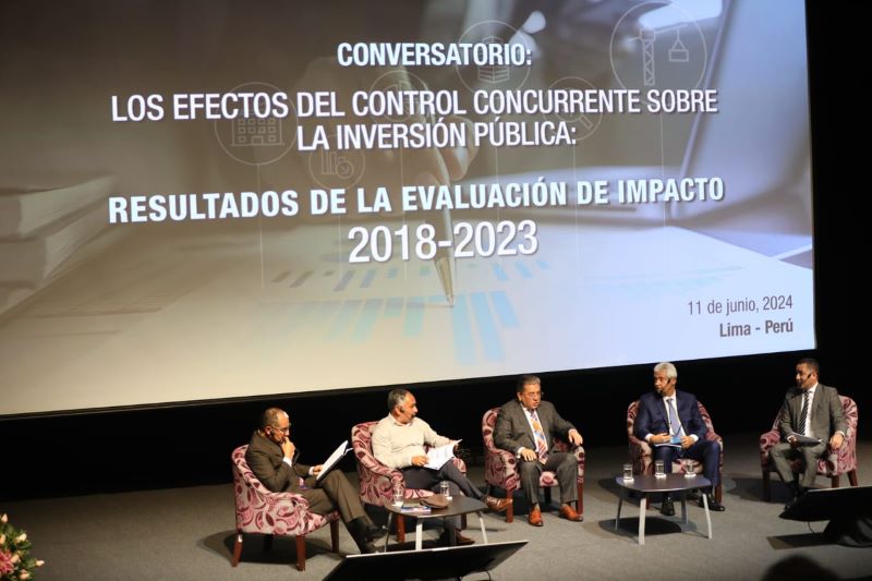 Control concurrente generó ahorro de más de S/ 3800 millones en el costo de las inversiones públicas entre 2018 y 2023