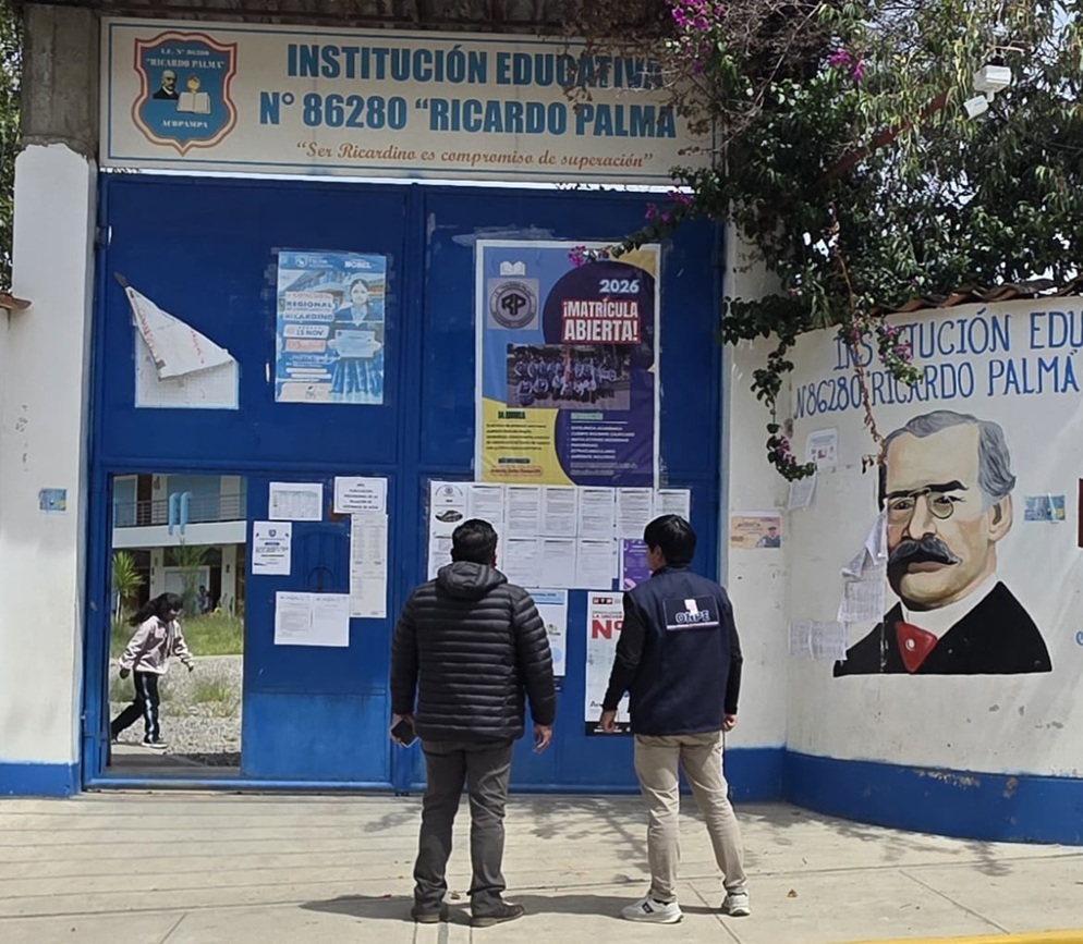 ODPE Huaraz realiza verificación de locales de votación en distritos y centros poblados