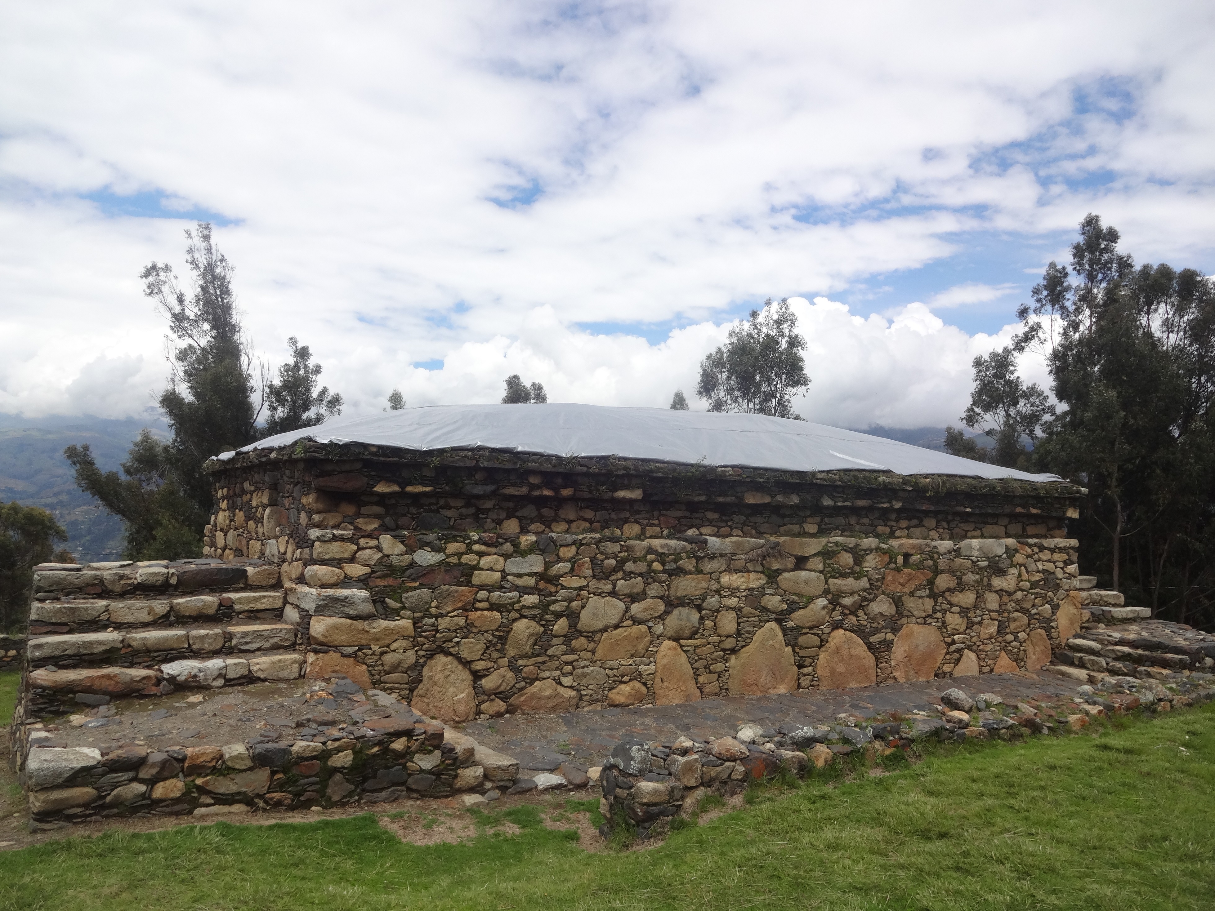 Arqueólogos y técnicos realizaron trabajos de conservación de ruina Ichick Wilcahuaín