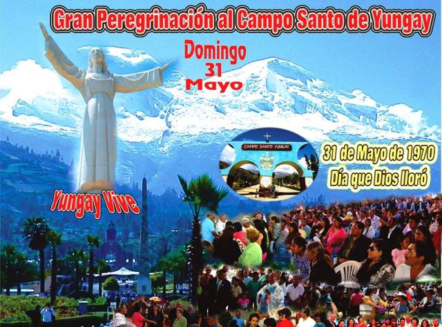 Patronato de Yungay realizará caravana al cumplirse 45 años de tragedia en zona de Áncash