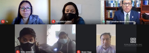 Juzgados de Paz de Huaraz y San Marcos desarrollaron audiencias maratónicas