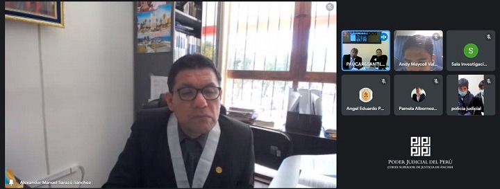 Huaraz: doce meses de prisión preventiva para investigados por banda criminal y tentativa de robo  